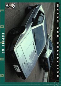 モーターカーコレクション MOTOR CAR COLLECTION MCC MOTOR CAR COLLECTION モーターカーコレクション 車 カード ツクダオリジナル カード ロータス エスプリ S2 トレカ 054 サムネイル 1
