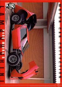 モーターカーコレクション MOTOR CAR COLLECTION MCC MOTOR CAR COLLECTION モーターカーコレクション 車 カード ツクダオリジナル カード ランボルギーニ P400 ミウラ S トレカ サムネイル 1