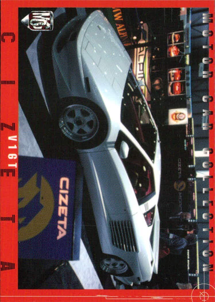 MCC MOTOR CAR COLLECTION MCC MOTOR CAR COLLECTION モーターカーコレクション 車 カード ツクダオリジナル チゼータ V16T トレカ 020 ツクダオリジナル 食玩