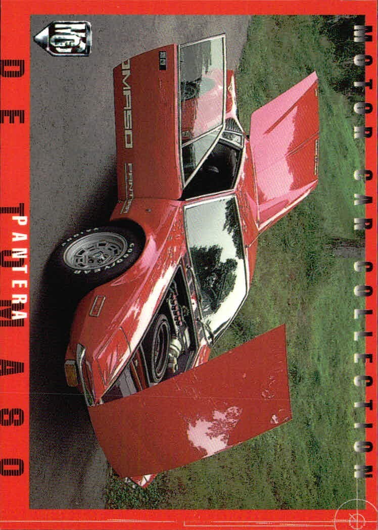 MCCモーターカーコレクション MOTOR CAR COLLECTION MCC MOTOR CAR COLLECTION モーターカーコレクション 車 カード ツクダオリジナル カード デ トマソ パンテーラ トレカ 023