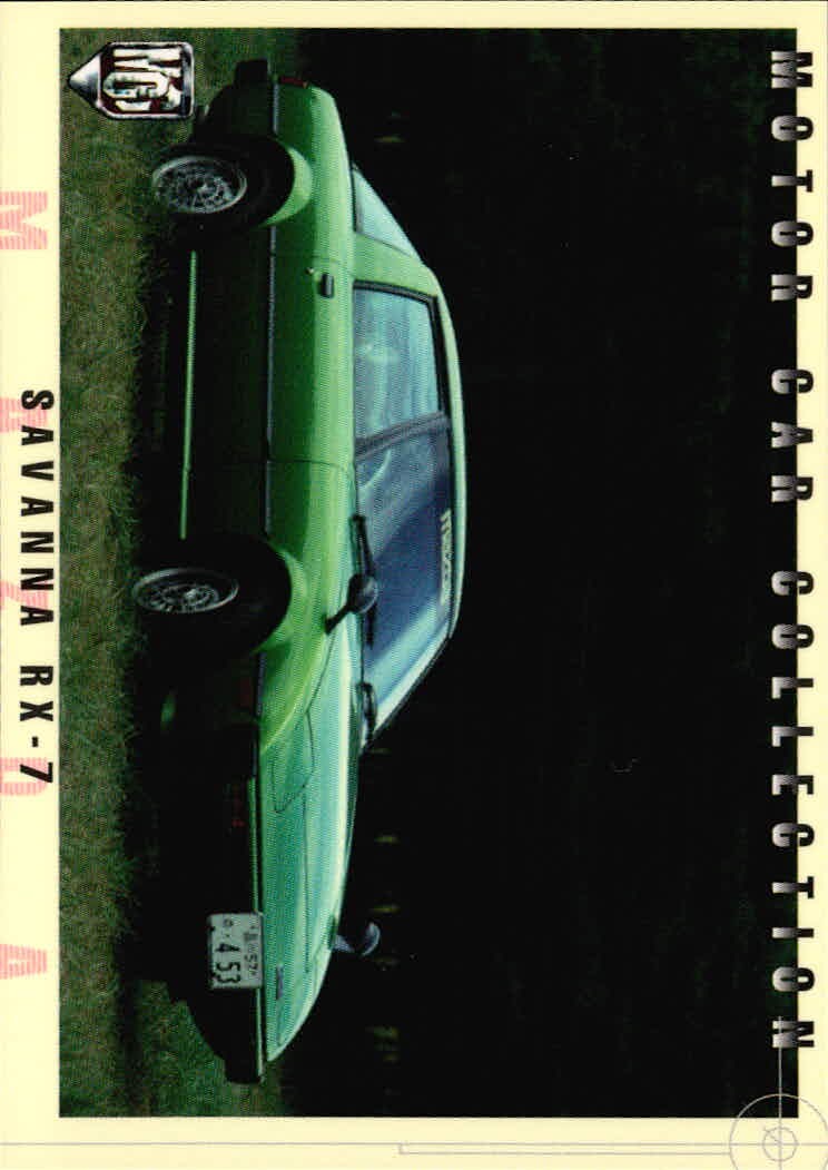 Motor Car Collection Mazda Savanna RX-7 Card #064 MCC MOTOR CAR COLLECTION card