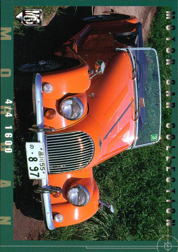 MCCモーターカーコレクション MOTOR CAR COLLECTION MCC MOTOR CAR COLLECTION モーターカーコレクション 車 カード ツクダオリジナル カード モーガン 4/4 1600 トレカ 065