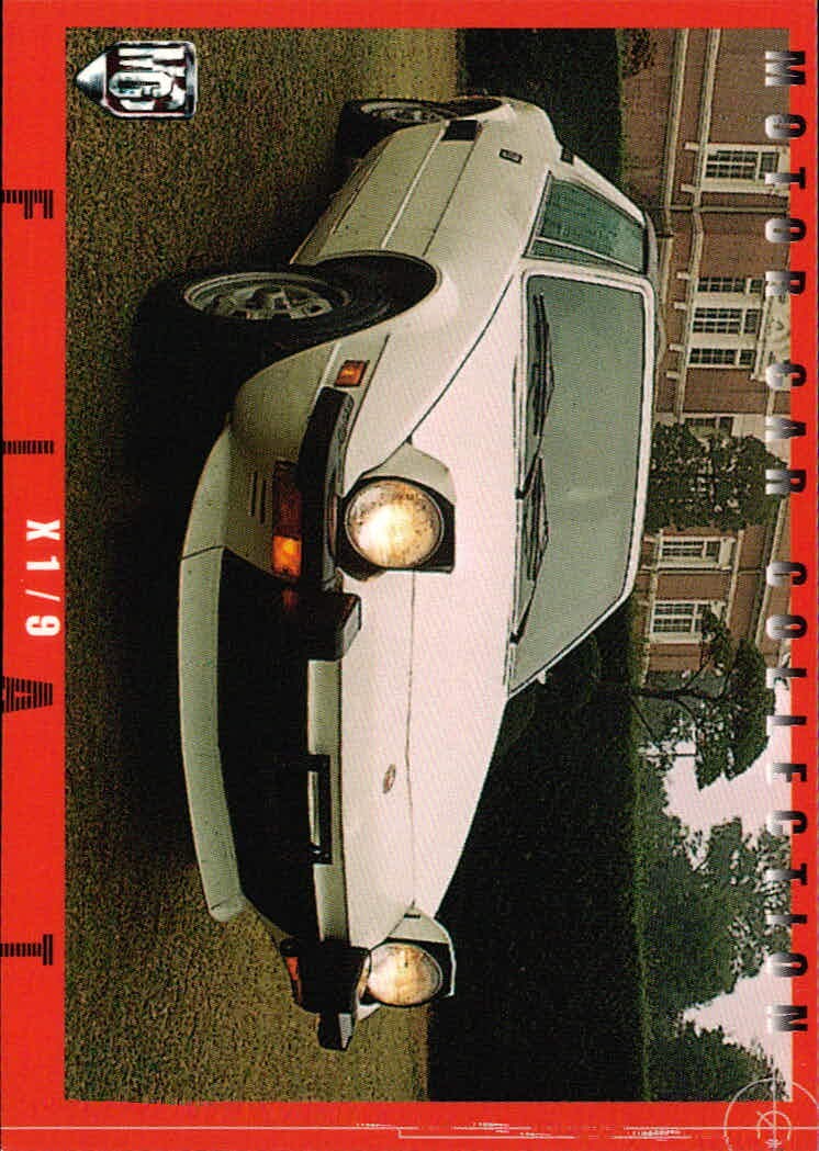 MCCモーターカーコレクション MOTOR CAR COLLECTION MCC MOTOR CAR COLLECTION モーターカーコレクション 車 カード ツクダオリジナル カード フィアット X1/9 トレカ 038