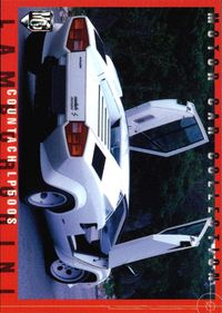 Motor Car Collection Lamborghini Countach LP500S MCC MOTOR CAR COLLECTION card サムネイル 1