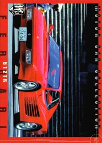 モーターカーコレクション MOTOR CAR COLLECTION MCC MOTOR CAR COLLECTION モーターカーコレクション 車 カード ツクダオリジナル カード フェラーリ 512TR トレカ 034 サムネイル 1