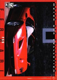 MCCモーターカーコレクション MOTOR CAR COLLECTION MCC MOTOR CAR COLLECTION モーターカーコレクション 車 カード ツクダオリジナル カード フェラーリ F50 トレカ 036 サムネイル 1