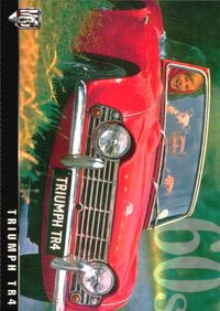 MCC モーターカーコレクション MCC MOTOR CAR COLLECTION モーターカーコレクション 車 カード ツクダオリジナル カード TRIUMPH TR4 トレカ DC-6 ツクダオリジナル コレクション サムネイル 1