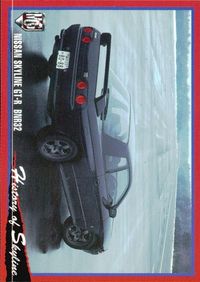 MCC MOTOR CAR COLLECTION MCC MOTOR CAR COLLECTION モーターカーコレクション 車 カード ツクダオリジナル カード ニッサン スカイライン GT-R BNR32 トレカ HC-7 サムネイル 1