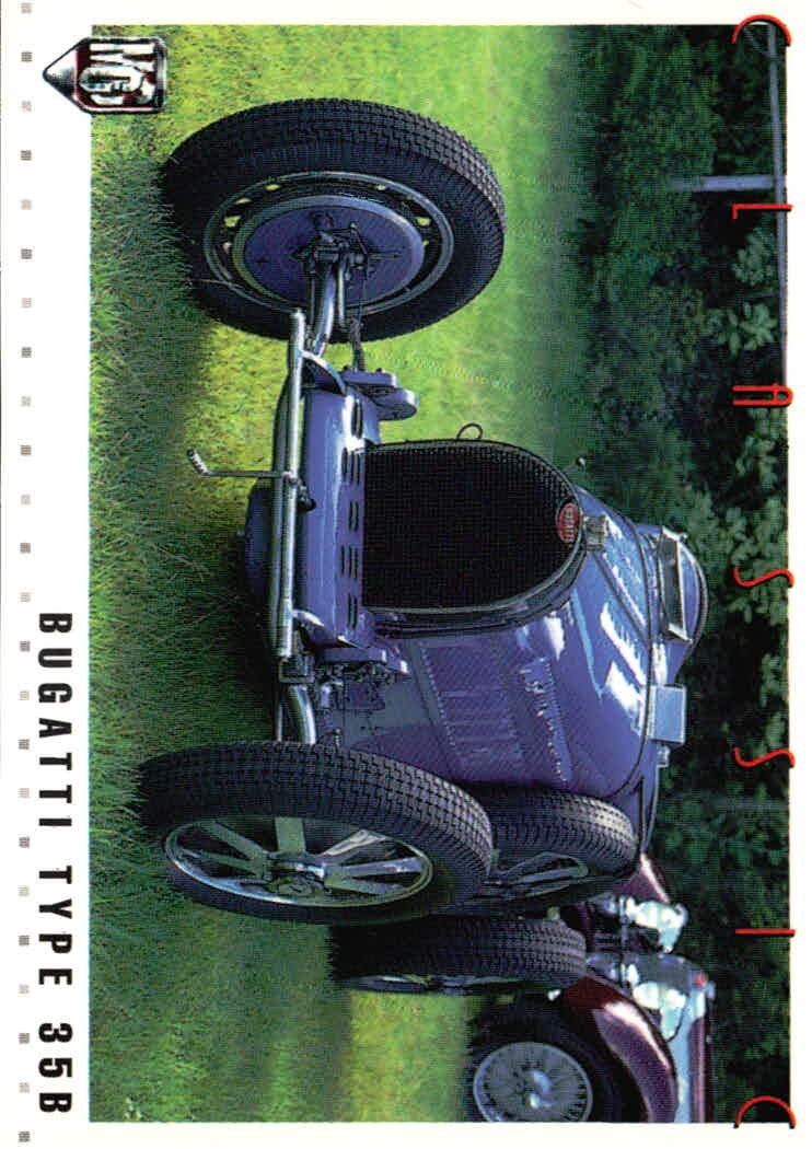 MCC モーターカーコレクション MCC MOTOR CAR COLLECTION モーターカーコレクション 車 カード ツクダオリジナル カード ブガッティ タイプ35B トレカ CL-2 ツクダオリジナル コレクション