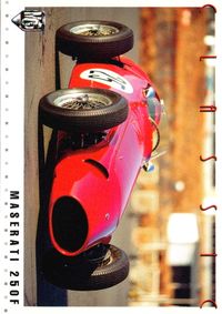 MCC モーターカーコレクション MCC MOTOR CAR COLLECTION モーターカーコレクション 車 カード ツクダオリジナル カード マセラティ 250F トレカ CL-3 ツクダオリジナル コレクション サムネイル 1