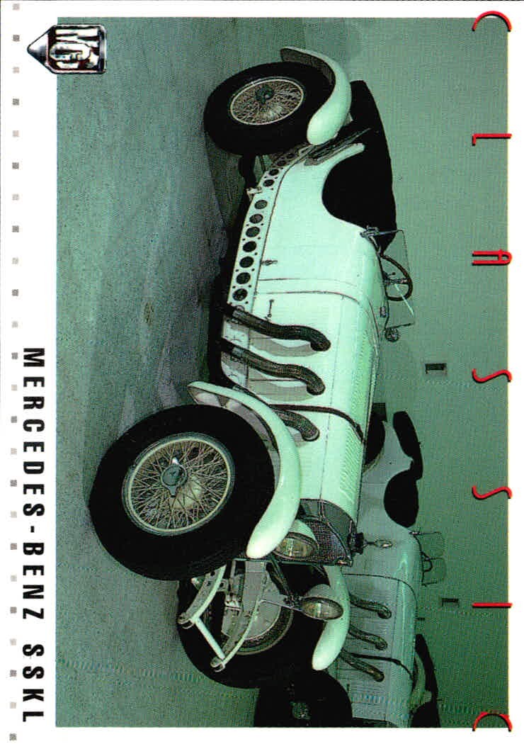 MCC モーターカーコレクション MCC MOTOR CAR COLLECTION モーターカーコレクション 車 カード ツクダオリジナル カード Mercedes-Benz SSKL トレカ CL-5 ツクダオリジナル