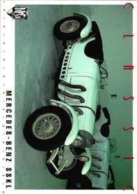 MCC モーターカーコレクション MCC MOTOR CAR COLLECTION モーターカーコレクション 車 カード ツクダオリジナル カード Mercedes-Benz SSKL トレカ CL-5 ツクダオリジナル サムネイル 1
