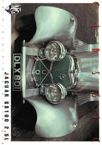 MCC モーターカーコレクション MCC MOTOR CAR COLLECTION モーターカーコレクション 車 カード ツクダオリジナル ジャガー SS100 2.5L トレカ CL-7 ツクダオリジナル 食玩 サムネイル 1