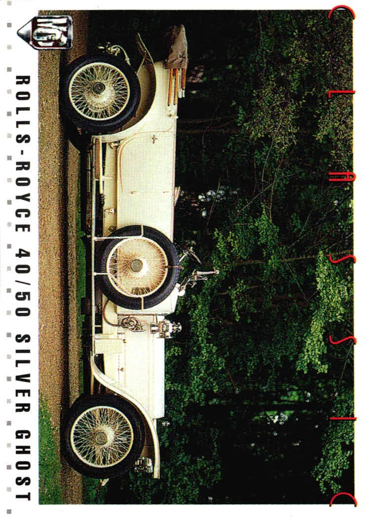 Tsukuda Original Motor Car Collection Rolls-Royce MCC MOTOR CAR COLLECTION card