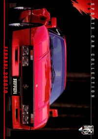 Sports Car Collection Ferrari 288 GTO Card ST-8 MCC MOTOR CAR COLLECTION card サムネイル 1
