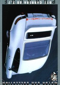 モーターカーコレクション MOTOR CAR COLLECTION MCC MOTOR CAR COLLECTION モーターカーコレクション 車 カード ツクダオリジナル カード ポルシェ911 カレラRS 2.7 トレカ サムネイル 1