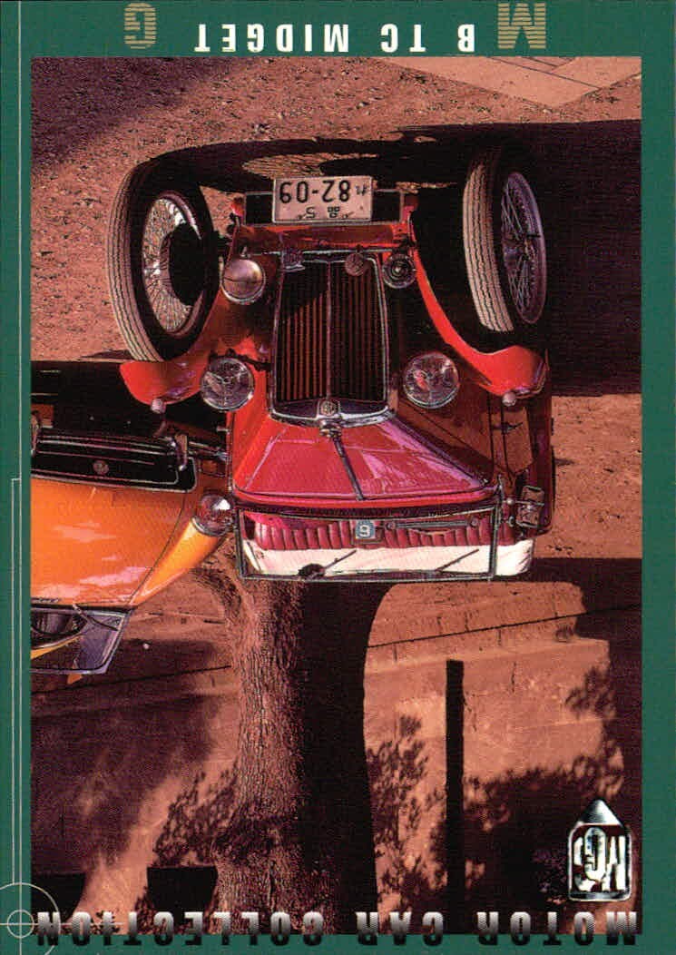 モーターカーコレクション MOTOR CAR COLLECTION MCC MOTOR CAR COLLECTION モーターカーコレクション 車 カード ツクダオリジナル カード MG B TC MIDGET トレカ 066