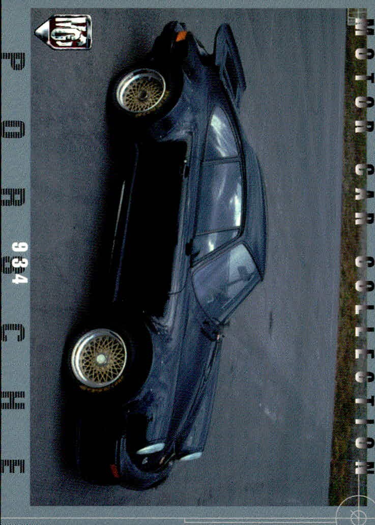 Motor Car Collection Porsche 934 Card #071 MCC MOTOR CAR COLLECTION card