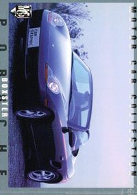 Motor Car Collection Porsche Boxster 076 Card MCC MOTOR CAR COLLECTION card サムネイル 1