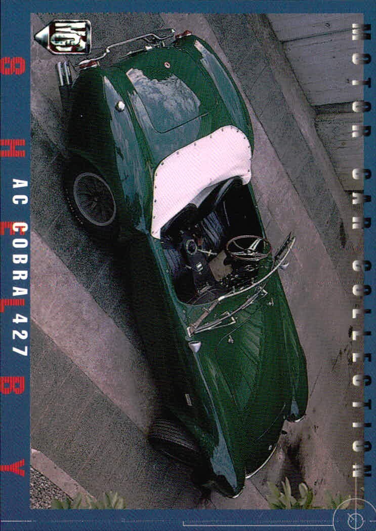 モーターカーコレクション MCC MOTOR CAR COLLECTION モーターカーコレクション 車 カード ツクダオリジナル カード AC コブラ 427 トレカ 080 ツクダオリジナル コレクション