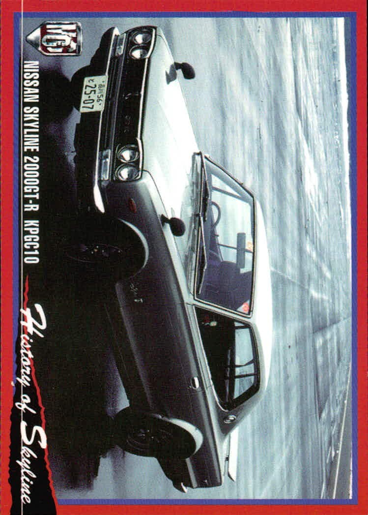 MCC MOTOR CAR COLLECTION MCC MOTOR CAR COLLECTION モーターカーコレクション 車 カード ツクダオリジナル カード ニッサン スカイライン 2000GT-R KPGC10 トレカ