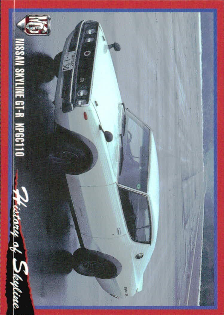 MCC MOTOR CAR COLLECTION MCC MOTOR CAR COLLECTION モーターカーコレクション 車 カード ツクダオリジナル カード ニッサン スカイライン GT-R KPGC110 トレカ HC-4