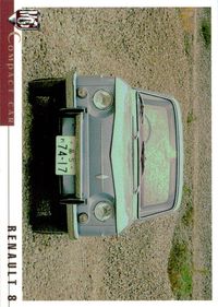 MCC モーターカーコレクション MCC MOTOR CAR COLLECTION モーターカーコレクション 車 カード ツクダオリジナル カード RENAULT 8 トレカ CC-7 No.169 ツクダオリジナル サムネイル 1