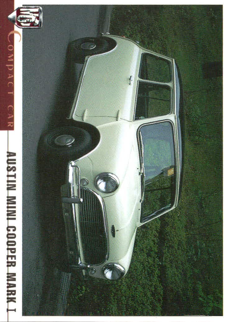 MCC モーターカーコレクション MCC MOTOR CAR COLLECTION モーターカーコレクション 車 カード ツクダオリジナル カード Austin Mini Cooper Mark I トレカ CC-4