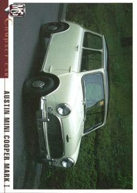MCC モーターカーコレクション MCC MOTOR CAR COLLECTION モーターカーコレクション 車 カード ツクダオリジナル カード Austin Mini Cooper Mark I トレカ CC-4 サムネイル 1