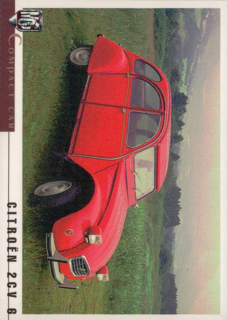 MCC モーターカーコレクション MCC MOTOR CAR COLLECTION モーターカーコレクション 車 カード ツクダオリジナル カード シトロエン 2CV 6 トレカ CC-6 ツクダオリジナル コレクション