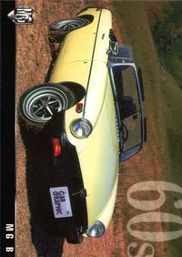 Tsukuda Original Motor Car Collection MG B Card MCC MOTOR CAR COLLECTION card サムネイル 1