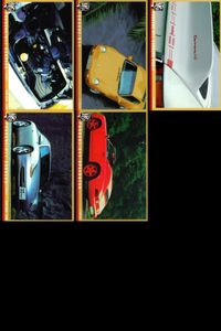 MCC Motor Car Collection MCC MOTOR CAR COLLECTION モーターカーコレクション 車 カード ツクダオリジナル カード まとめ Porsche 911 Carrera 5枚 コレクション サムネイル 1