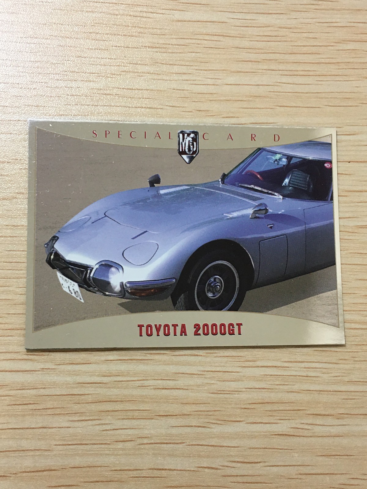 MCC MOTOR CAR COLLECTION MCC MOTOR CAR COLLECTION モーターカーコレクション SP 車 カード ツクダオリジナル カード TOYOTA 2000GT トレカ 192 SP-9 SP