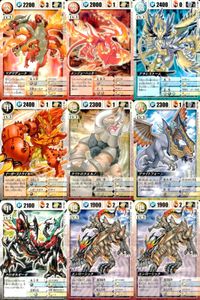 ドラゴンドライブ カードゲーム カード まとめ 炎 LV.3 風 LV.3 甲 LV.3 地 LV.3 光 LV.3 マグマデューク エンジョーハッカー アラシストーム イーガーストライカー クワトロクエルノ ブライトフォーン サムネイル 1