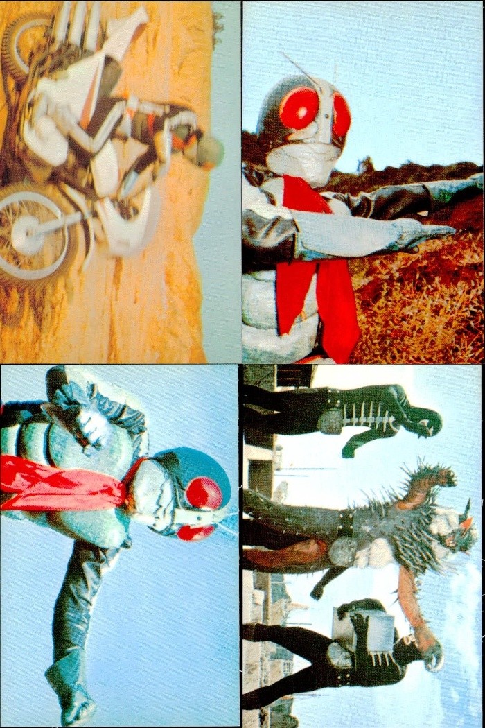 仮面ライダー チップス 仮面ライダー カルビー カード 石森プロ 東映 カード まとめ 改造サイクロン 2 ライダー キック チョップ グリップの力 ライダー チョップのすべて ふつうのチョップのほかに 4枚 138 134