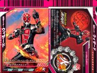 Kamen Rider Battle Ganbaride 9 Cards Lot Wizard Kamen Rider Ganbaride card lot サムネイル 2