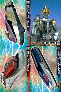Kamen Rider Den-O Denliner 4 Cards Lot No.016 018 020 Japanese TV サムネイル 1
