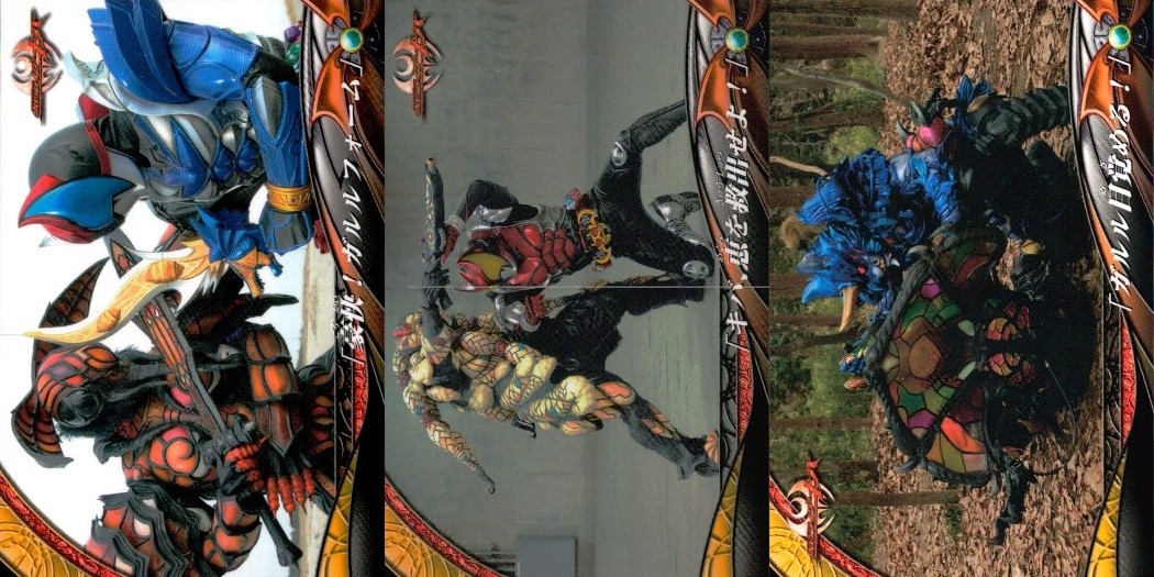 仮面ライダーキバ 仮面ライダー キバ ENSKY エンスカイ カード まとめ シナリオ キバ ガルフォームフォーム キバ ガルル ガルル 目覚める 3枚 エンスカイ 食玩