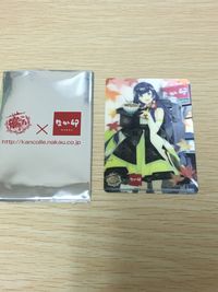 Kantai Collection KanColle x Nakau Promo Card Japanese Game PR