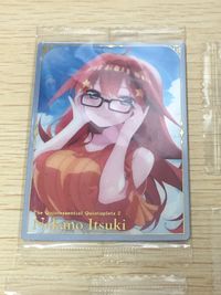 五等分の花嫁 カード まとめ キャラクター 主題歌 場面 中野五月 中野一花 中野四葉 五等分の軌跡 5枚 05 06 09 10 19 バンダイ 食玩 ウエハース サムネイル 3