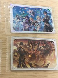 原神 Genshin カード まとめ ホロカード(横型) ホロカード(縦型 大判) ヒュペリュレ ガンユウ スメール フォンテーヌキャラ集合 放浪者 ジン ニィロウ スカーレットキング 放浪者 フォンテーヌキャラ集合 6枚 V33 サムネイル 6