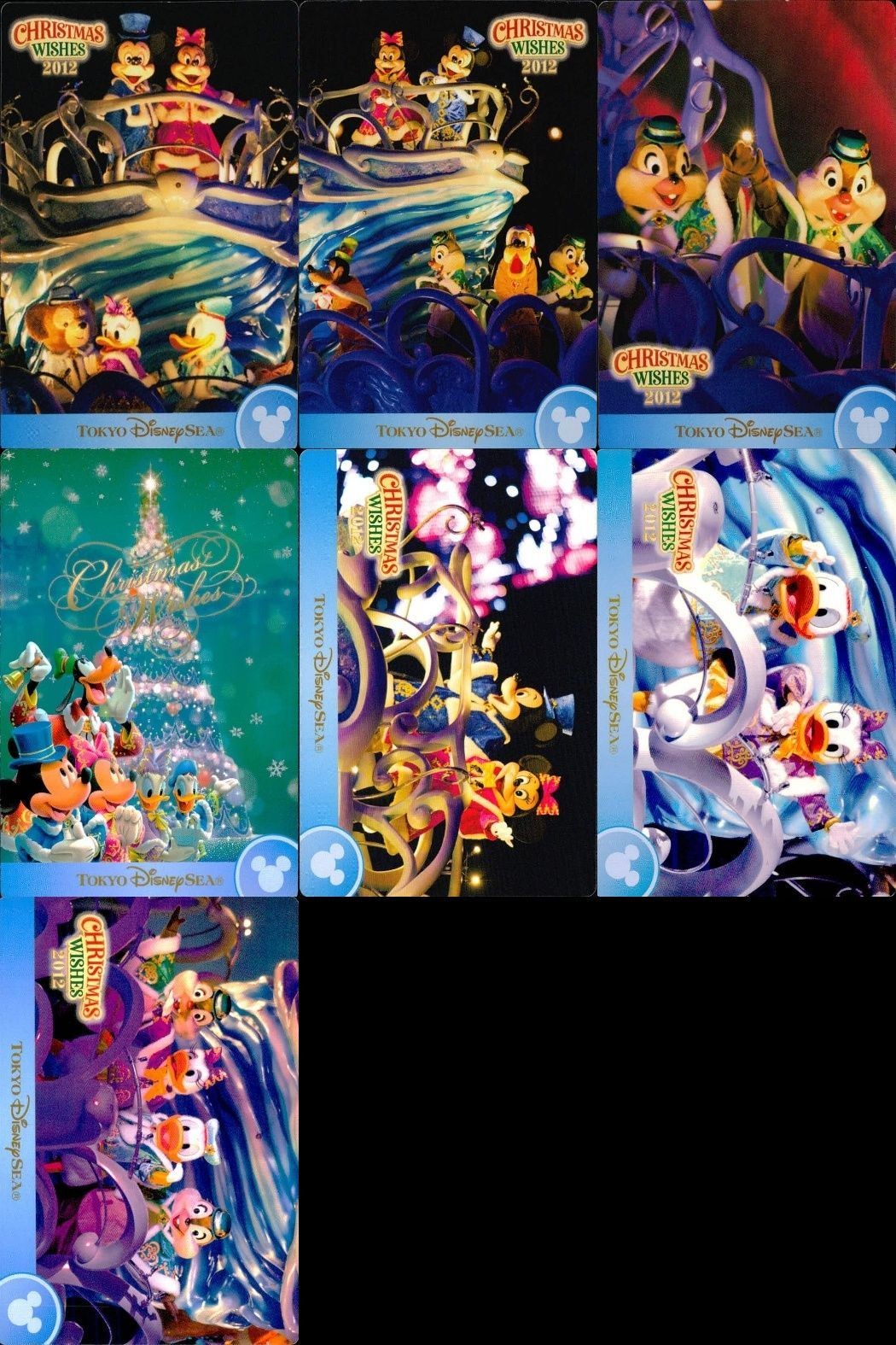 ディズニー コレクション カード まとめ 【 Christmas Wishes 2012
クリスマス・ウィッシュ 2012】 パレード 東京 ディズニーリゾート DISNEY ミッキー
