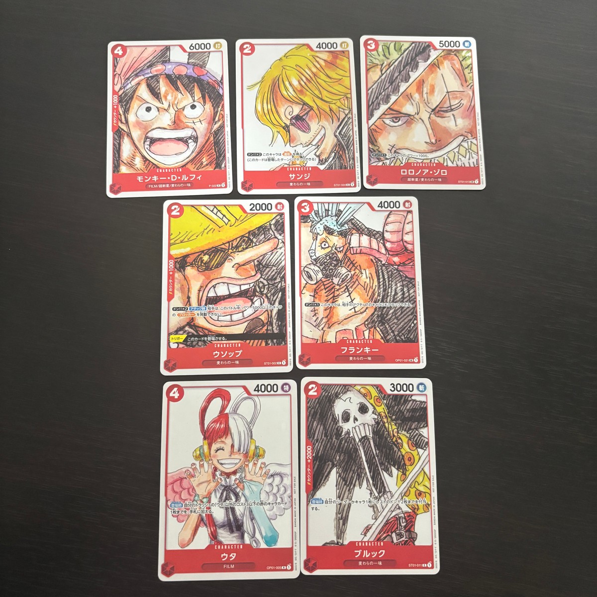 ワンピ ONE PIECE カードゲーム 麦わらの一味 人気キャラ キャラ単 まとめ カード モンキー D ルフィ トレカ P-022 バンダイ TCG