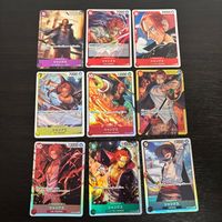 ワンピース ONE PIECE カードゲーム 麦わらの一味 人気キャラ キャラ単 まとめ カード シャンクス トレカ P-100 バンダイ サムネイル 1