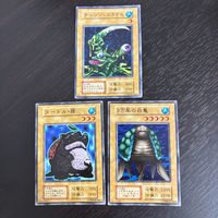 Yu-Gi-Oh Duel Monsters 3 Cards Lot Japanese Anime Early Booster
