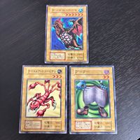 Yu-Gi-Oh Duel Monsters 3 Cards Lot Japanese TCG Vintage Early
