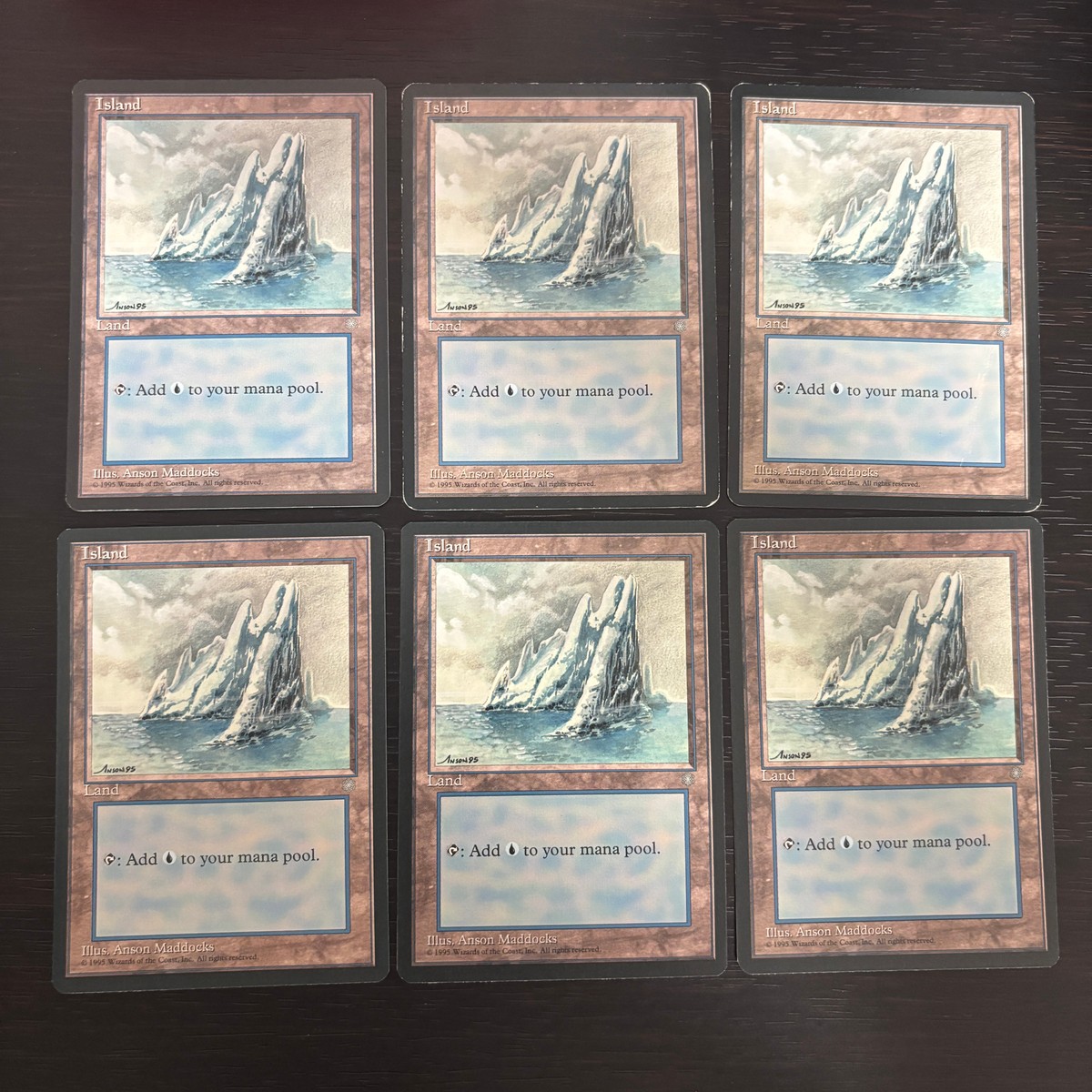 MTG Magic: The Gathering アイスエイジ 基本土地 カード Island トレカ Land Wizards of the Coast TCG