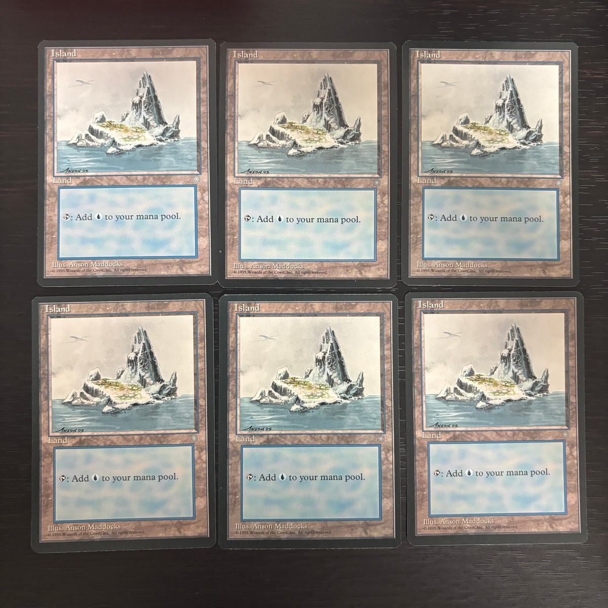 MTG Magic: The Gathering アイスエイジ 基本土地 カード Island トレカ L Wizards of the Coast
