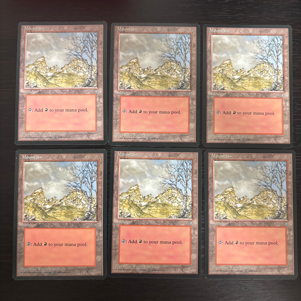 MTG Magic: The Gathering アイスエイジ 基本土地 カード Mountain トレカ L Wizards of the Coast TCG