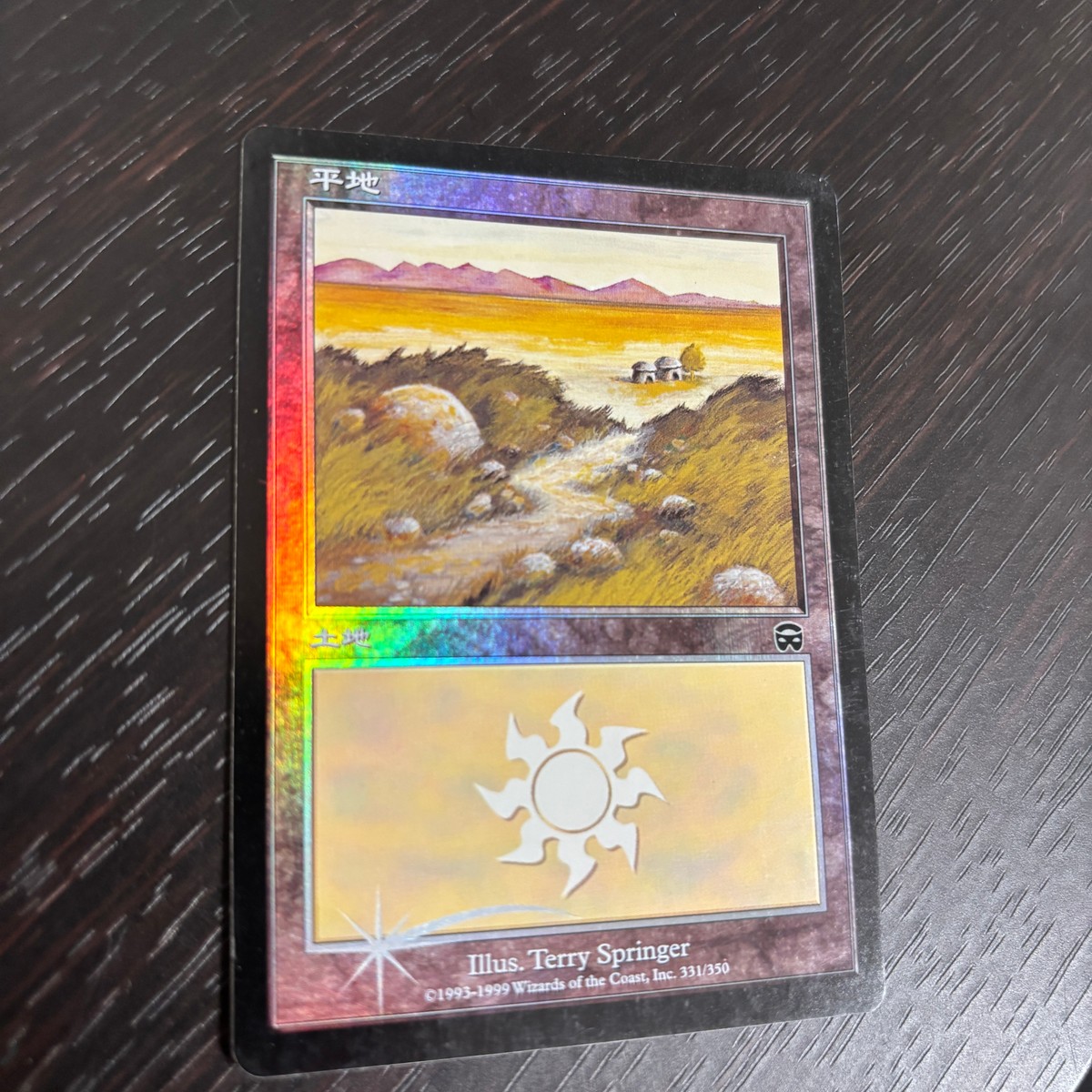 MTG Magic: The Gathering Foil 旧枠 基本土地 人気絵柄 MMQ メルカディアンマスクス カード 平地 トレカ 331/350 L Wizards of the Coast TCG
